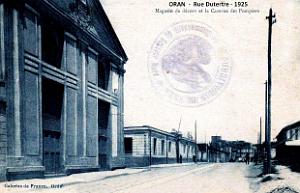 Oran - Rue Dutertre - Partie Haute - Caserne des Pompiers - 1925